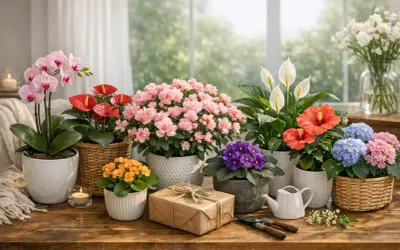 Un bouquet de fleurs colorées, symboles de vie et de renouveau. Chaque feuille et pétale raconte une histoire de nature.